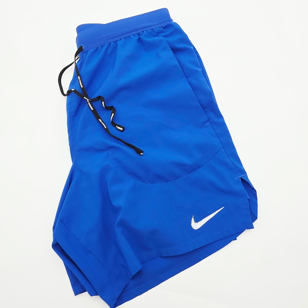 Nike Mens Small Blue Flex Stride Shorts CJ5471-480 6 Inch Inseam Lined Athletic